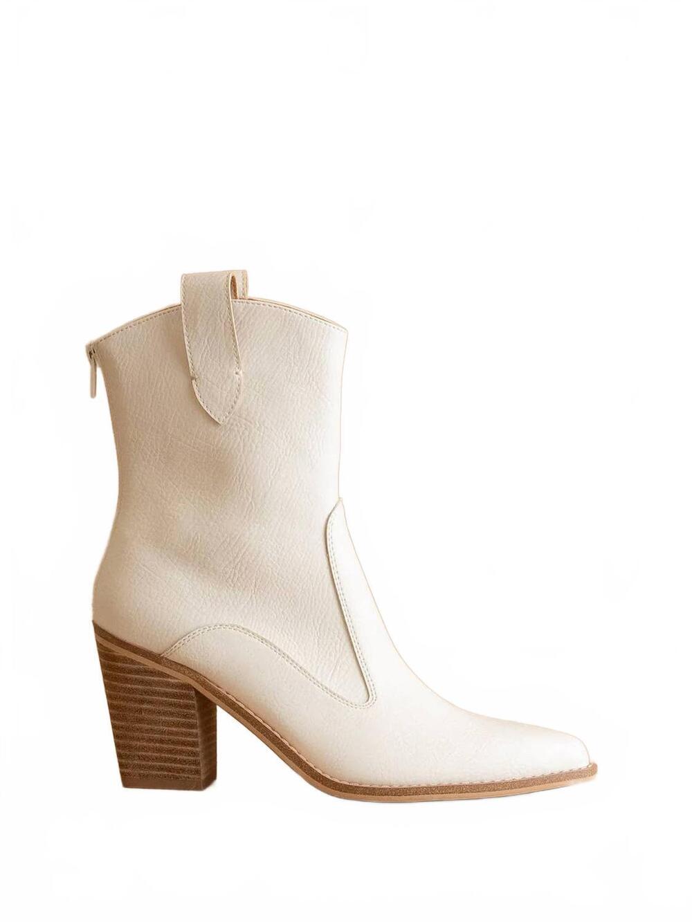 NEW OASIS SOCIETY women's tara ankle boot in cream